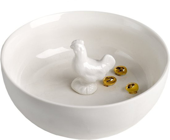 Kom met tsjoek en gouden eieren